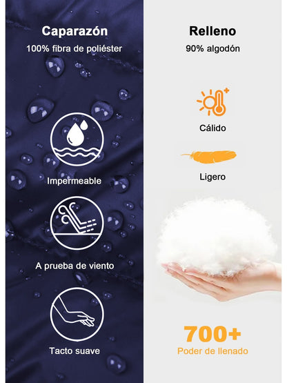 Chaqueta cálida estilo Vintage