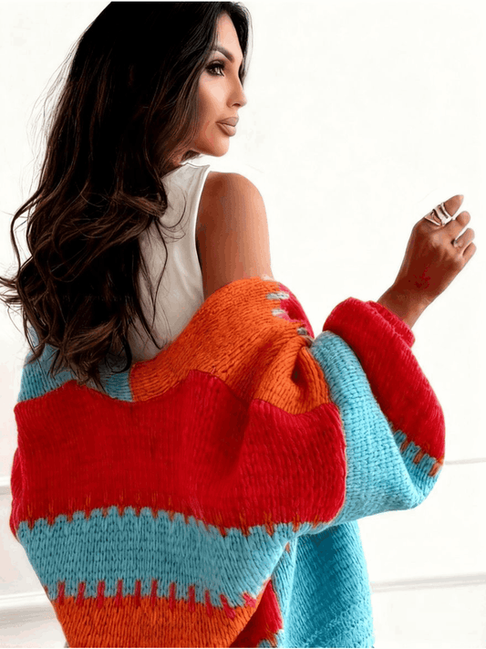 Cardigán Elegante de Manga Larga