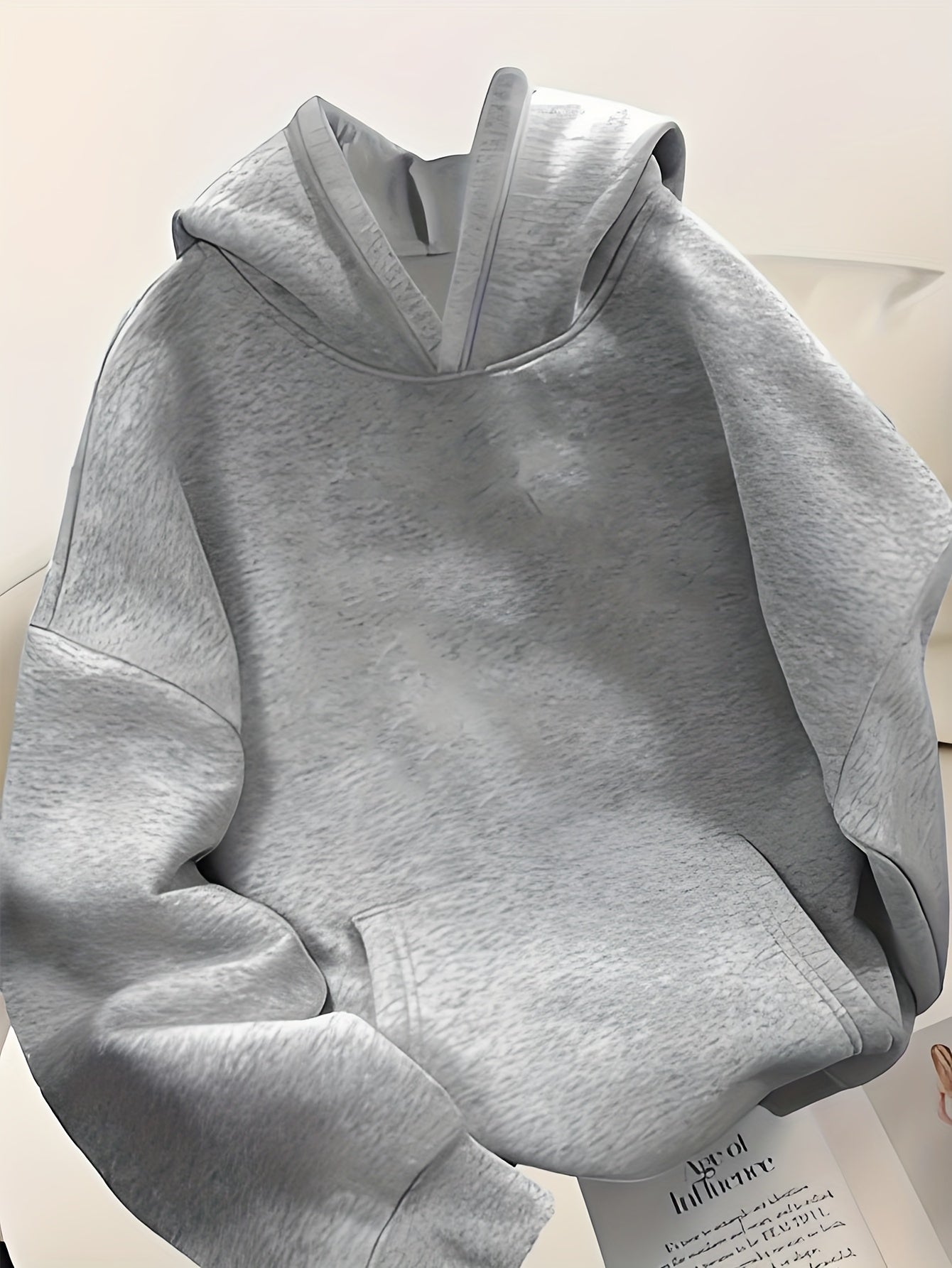 Sudadera con capucha extra grande para mujer con estampado de gatitos en la espalda