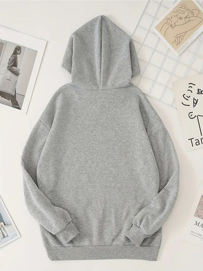 Capucha Térmica con Estampado de Corazón