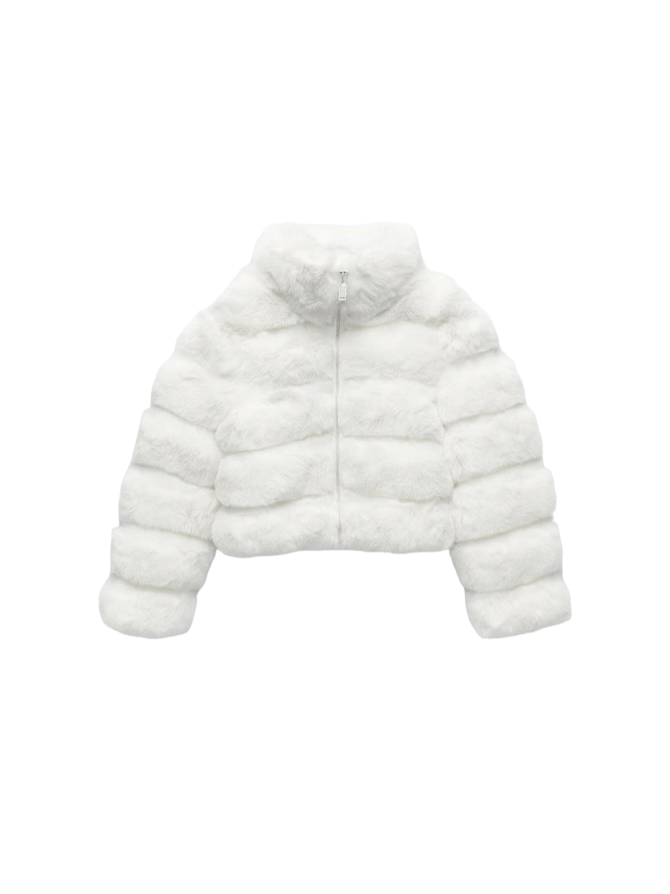 Abrigo Elegante de Piel Sintética