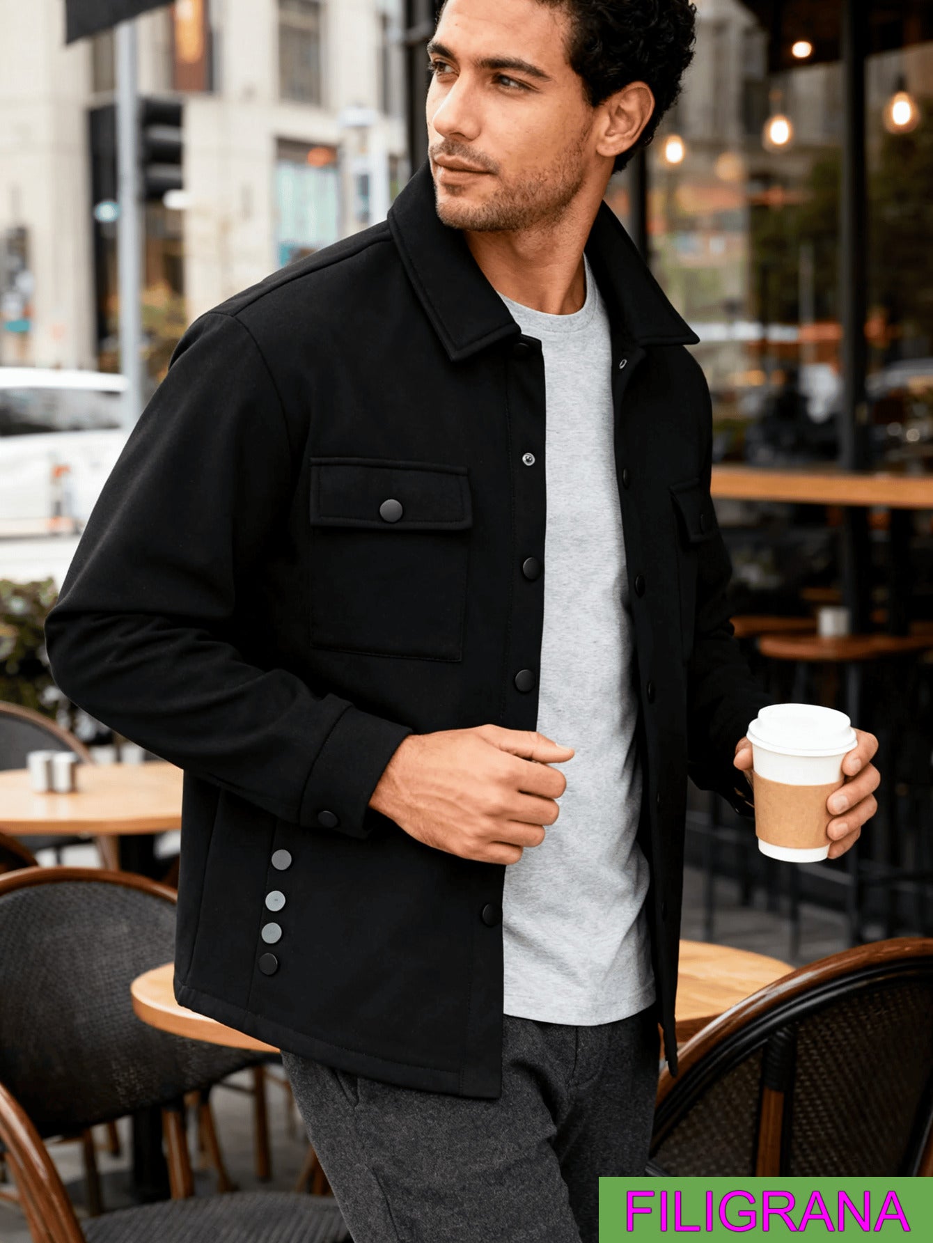 Chaqueta Tipo Workwear