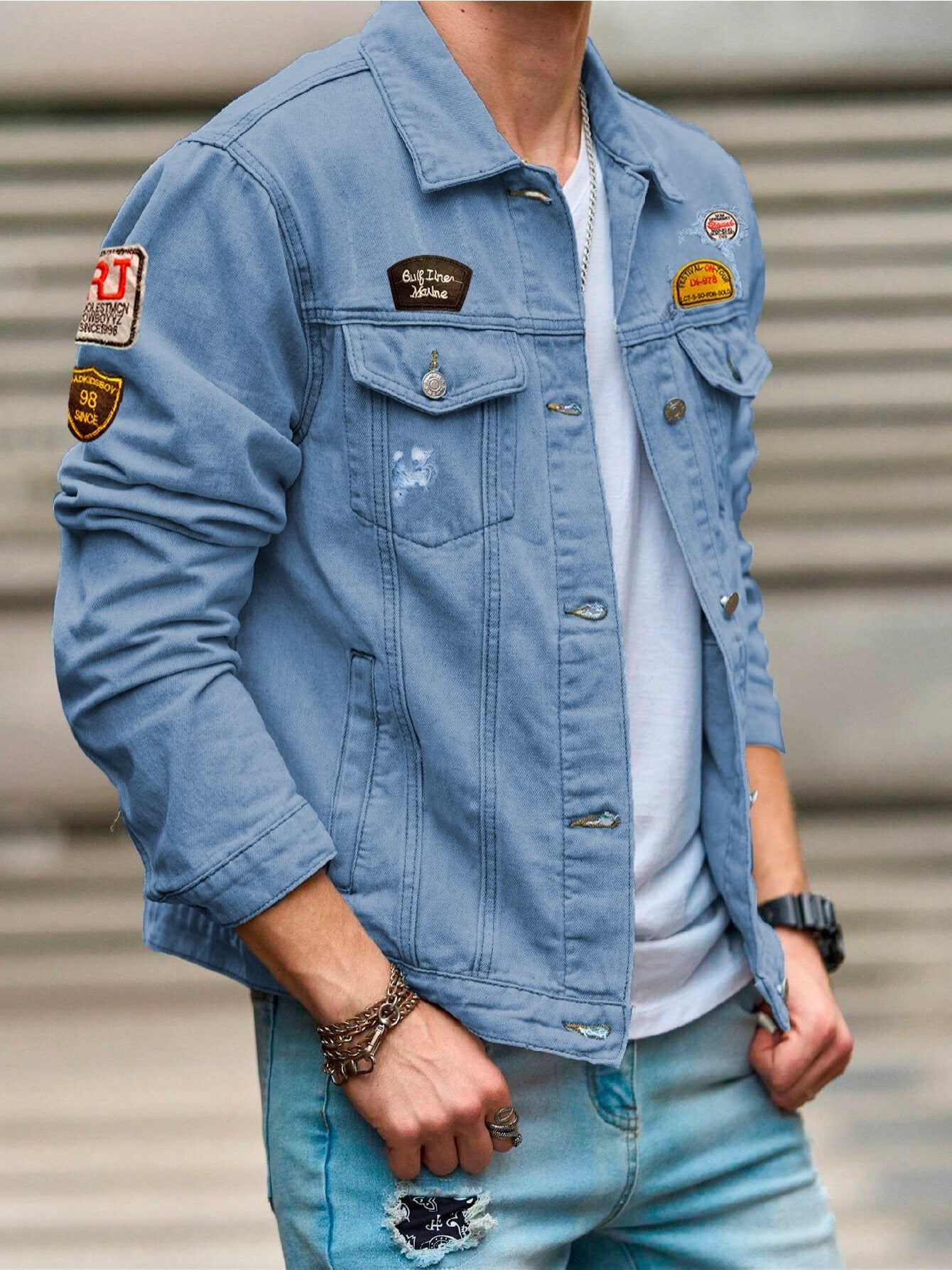 Chamarras de Mezclilla con Diseño Clásico